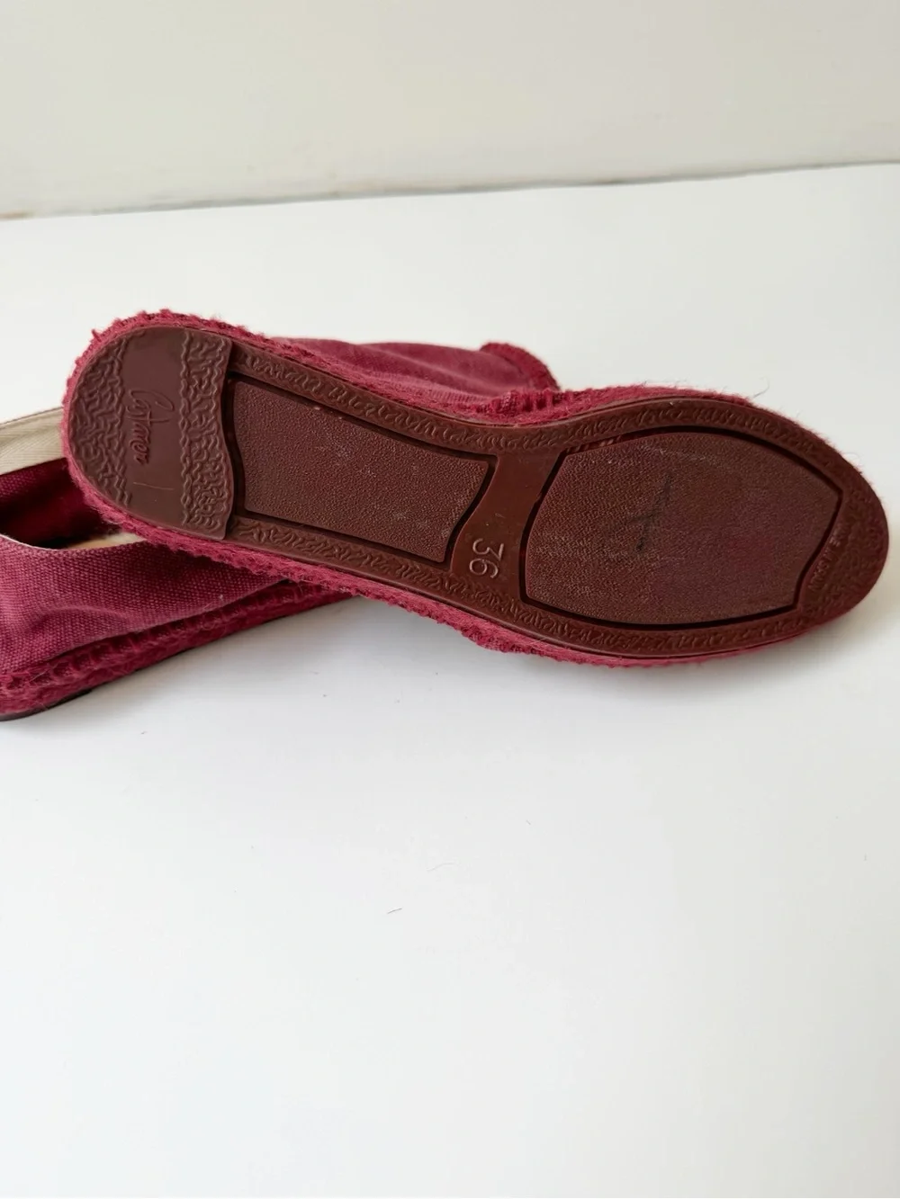 CASTAÑER red espadrilles